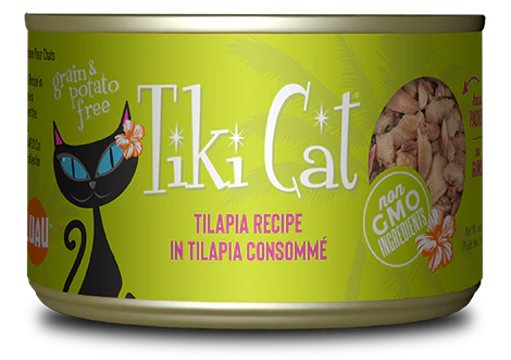 Tiki Cat Luau Tilapia 6OZ