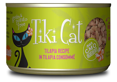 Tiki Cat Luau Tilapia 6OZ