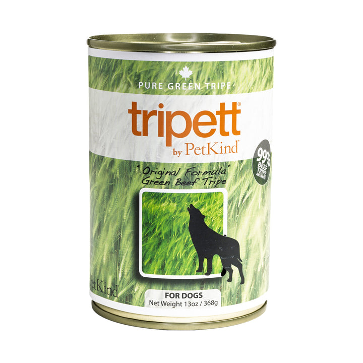 Tripett Green Beef Dog Can (396g)