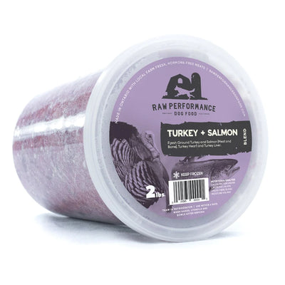 Raw Performance Turkey & Salmon Blend (2lb) - Tail Blazers Etobicoke