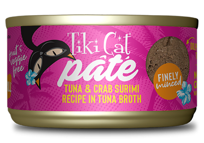 TIKI CAT PATE TUNA/CRAB CAN 2.8OZ - Tail Blazers Etobicoke