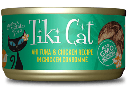 TIKI CAT LUAU TUNA/CHIC CAN 2.8OZ - Tail Blazers Etobicoke