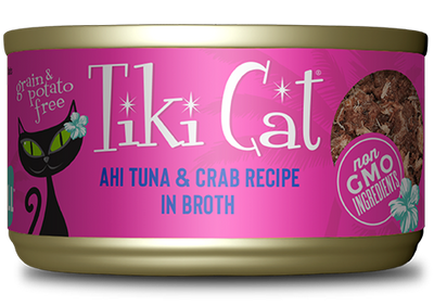 TIKI CAT GRILL TUNA/CRAB CAN 2.8OZ - Tail Blazers Etobicoke