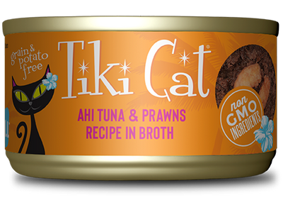 TIKI CAT GRILL TUNA/PRAWN CAN 2.8OZ - Tail Blazers Etobicoke