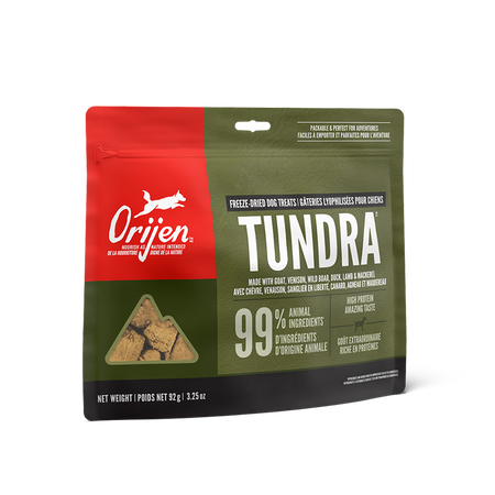 Orijen Freeze Dried Tundra Dog Treat (92g) - Tail Blazers Etobicoke