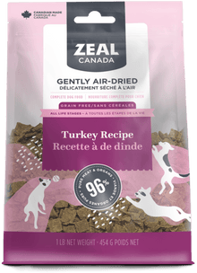 Zeal Canada Dog Turkey Air-Dried (1kg) - Tail Blazers Etobicoke