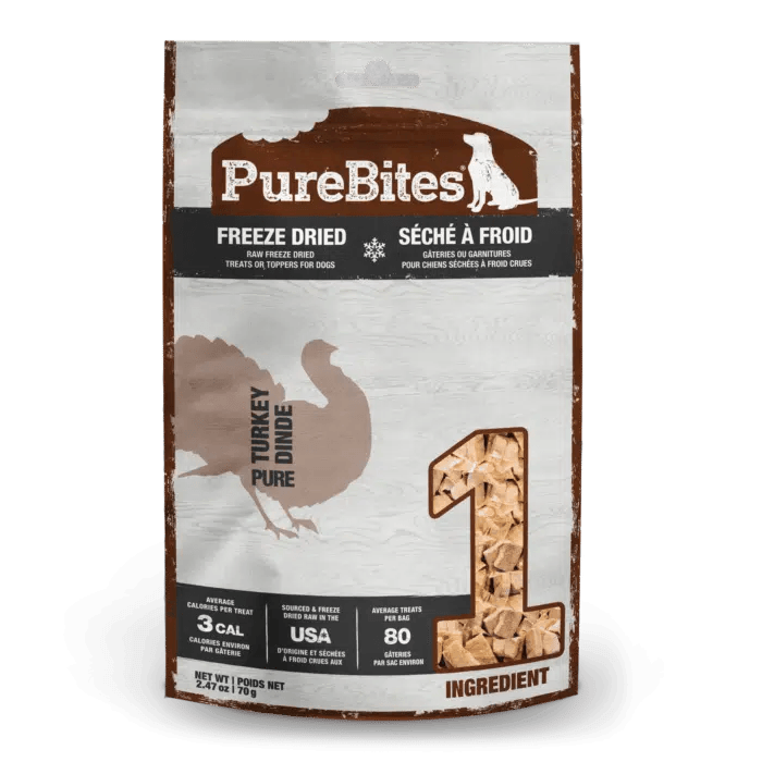 PureBites Freeze-Dried Turkey Breast Treat (70g) - Tail Blazers Etobicoke