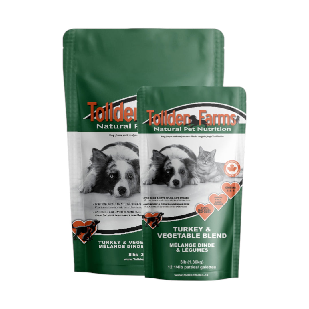 Tollden Farms Turkey &amp; Vegetable Blend (8lb)