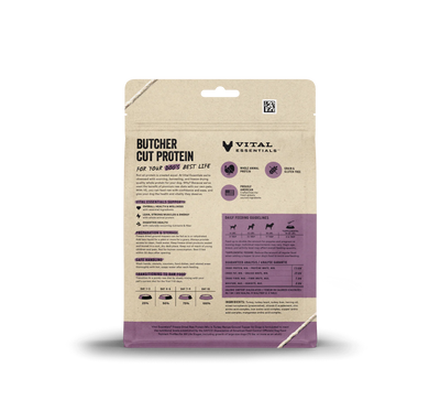 Vital Essentials Dog Freeze-Dried Turkey Protein Mix-In Topper (6oz) - Tail Blazers Etobicoke