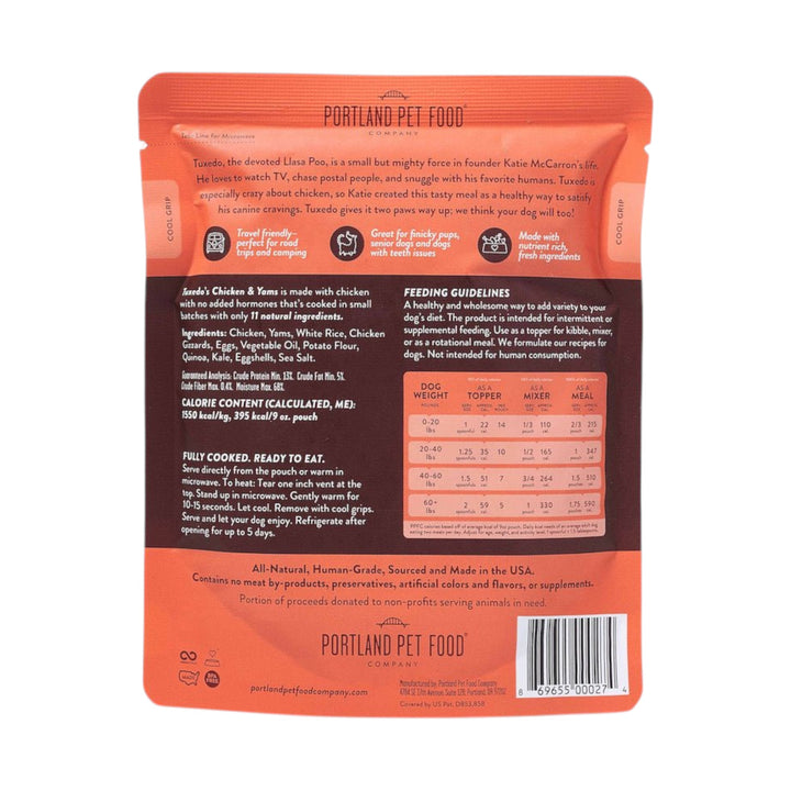 Portland Gf Chic &amp; Yams Dog (9oz)