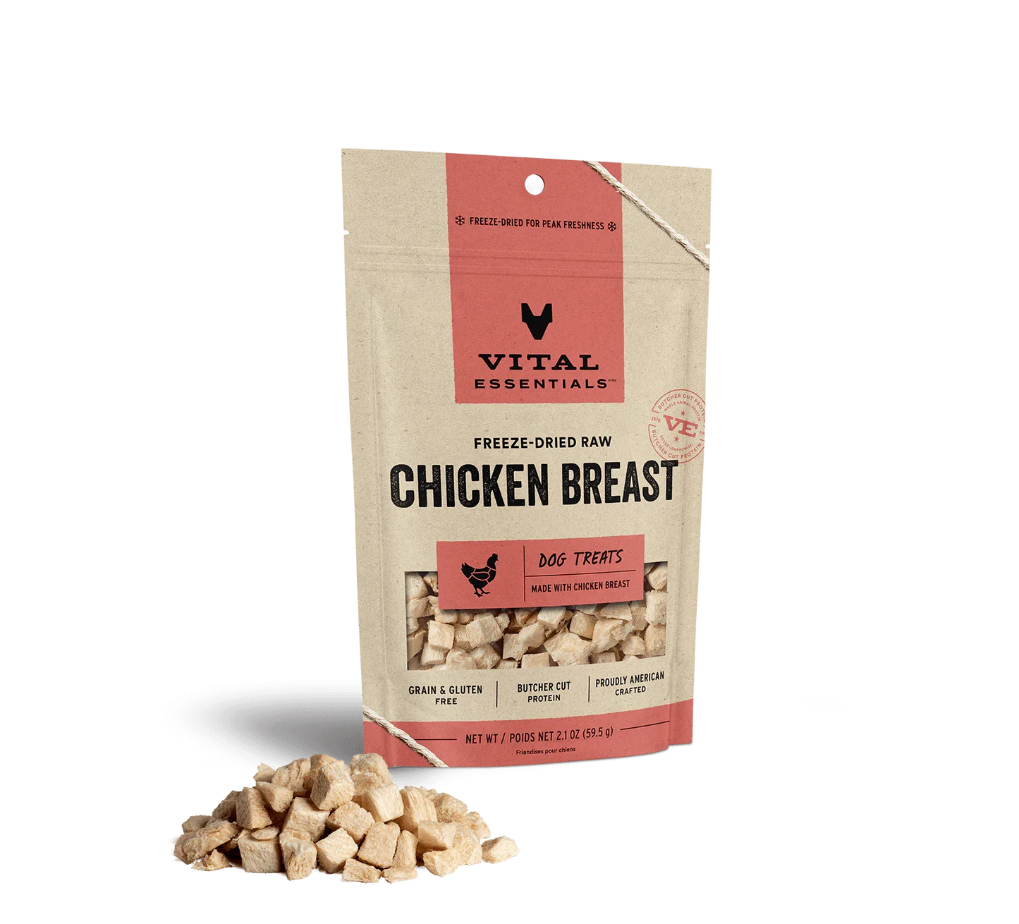 VE DOG FD CHICKEN BREAST TREAT 3.75OZ