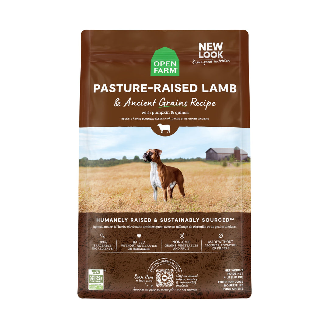 Open Farm Lamb Ancient Grains Dog (22lb)
