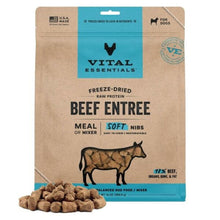 Vital Essentials Beef Entree Soft Nibs Dog Food 14oz