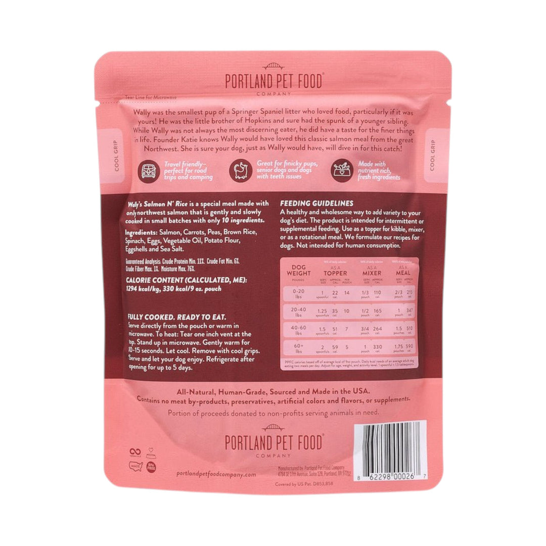 Portland Gf Salm N Rice Dog (9oz)