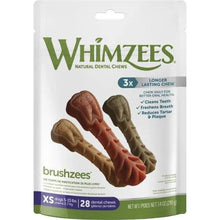 Whimzees Brushzees 28 Pack (Extra-Small) - Tail Blazers Etobicoke