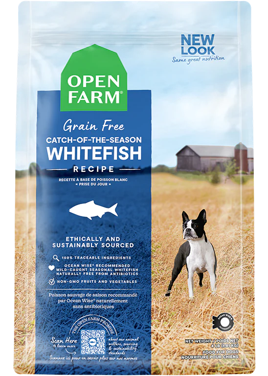 OPEN FARM WHITEFISH/LENTIL 11LB - Tail Blazers Etobicoke