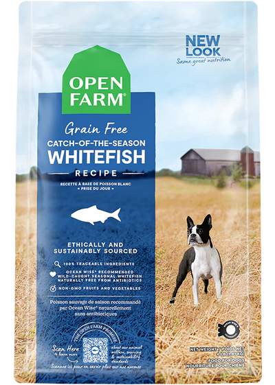 OPEN FARM WHITEFISH/LENTIL 11LB - Tail Blazers Etobicoke