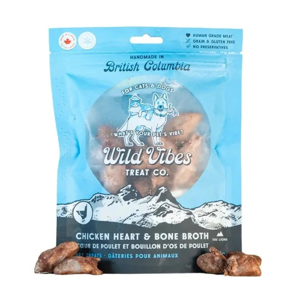 Wild Vibes Chicken Heart/Bone Broth 68G