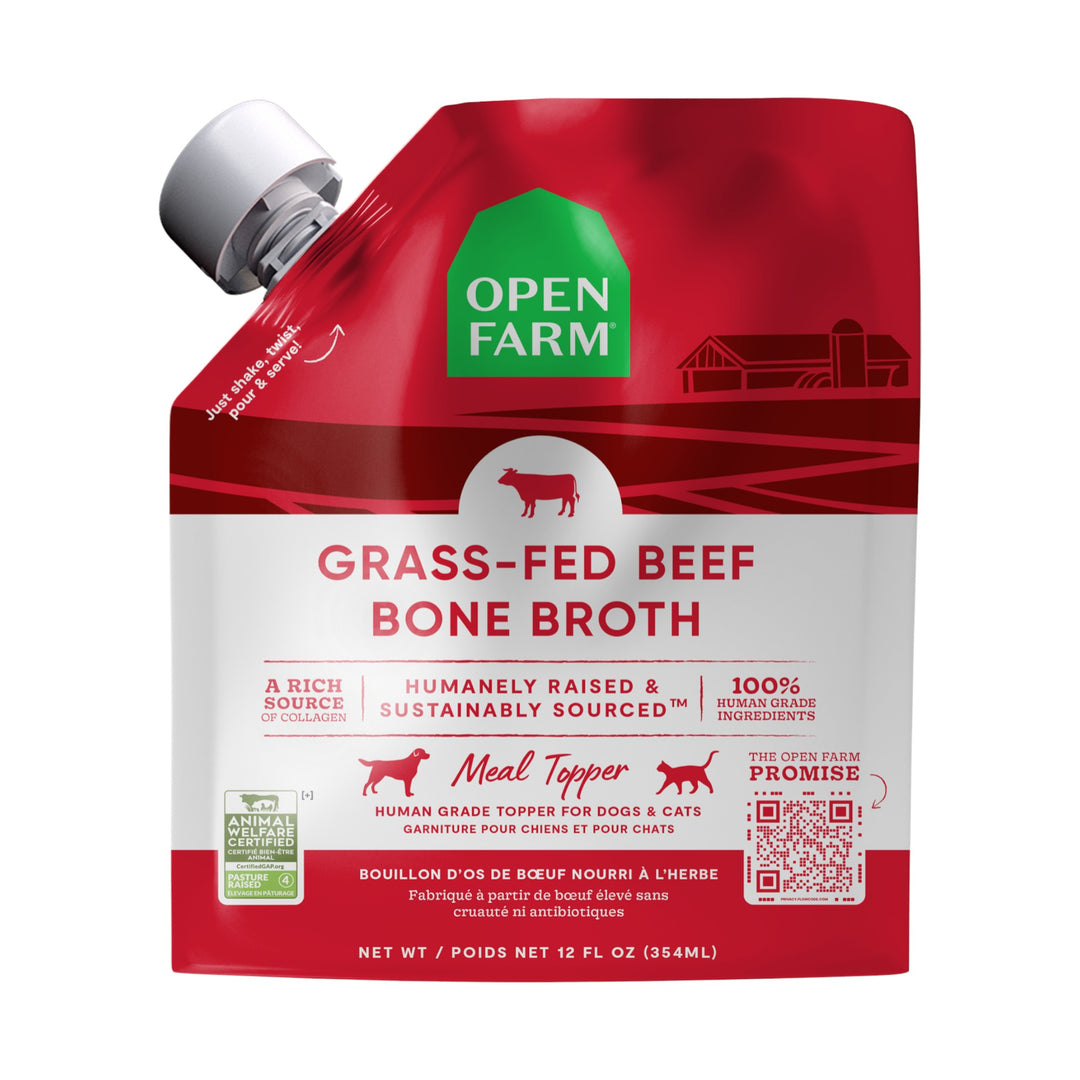 Open Farm Beef Bone Broth (12oz)