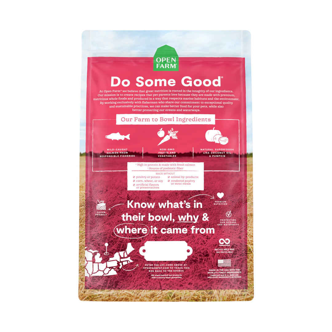 Open Farm Wild Salmon Grain Free Dog (22lb)