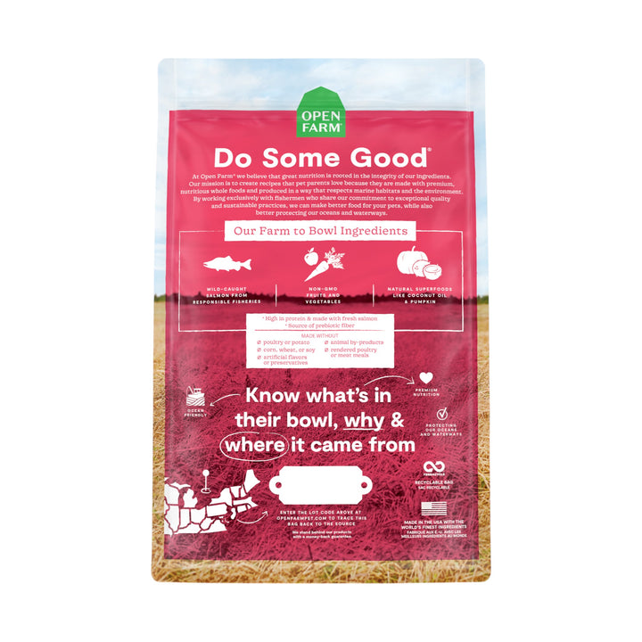 Open Farm Wild Salmon Grain Free Dog (22lb)