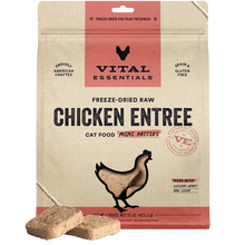 Vital Essential Cat Freeze-Dried Chicken Mini Patty 15oz