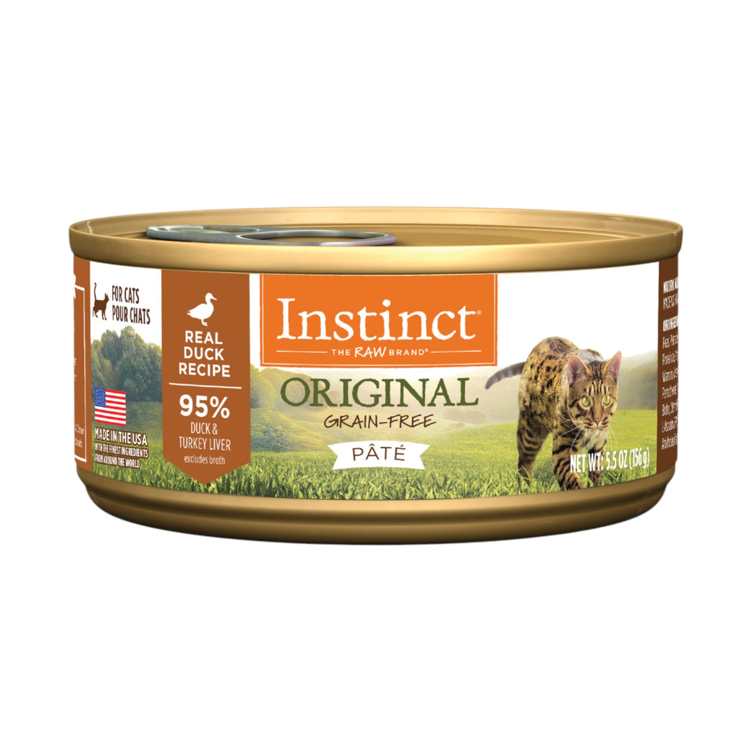 Instinct Original Grain Free Real Duck Recipe Cat Food (5.5oz)