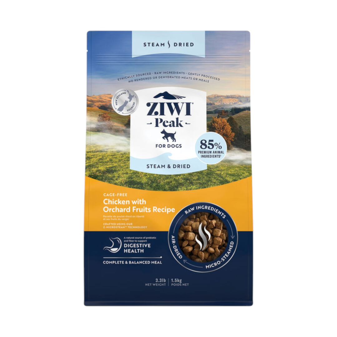 Ziwi Ziwipeak Dog Steam &amp; Dried Chicken &amp; Fruit (1.5kg)