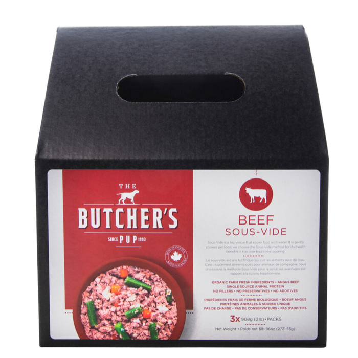 Butcher's Pup Dog Gently Cooked Beef (3lb) - Tail Blazers Etobicoke