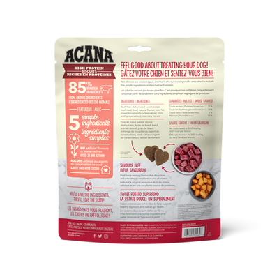 Acana High-Protein Beef Liver Biscuits (Small) - Tail Blazers Etobicoke