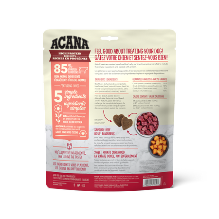 Acana High-Protein Beef Liver Biscuits (Small) - Tail Blazers Etobicoke