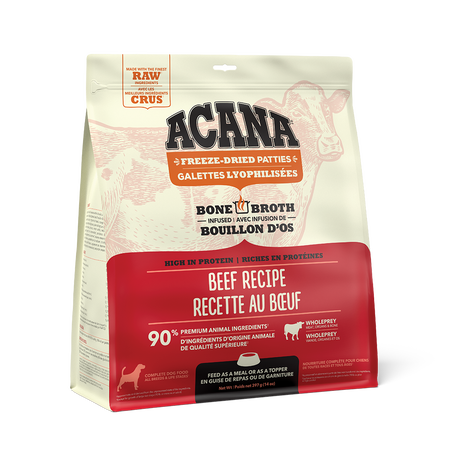 Acana Dog Freeze-Dried Beef Patties (397g) - Tail Blazers Etobicoke