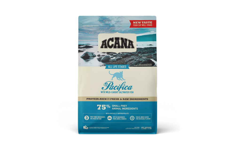 Acana Cat Pacifica Recipe (1.8kg) - Tail Blazers Etobicoke
