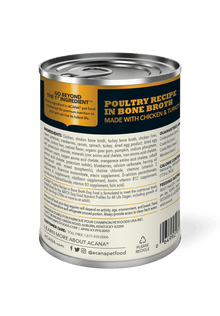Acana Poultry Recipe Dog Can (363g) - Tail Blazers Etobicoke