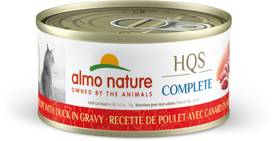 Almo Nature HQS Complete Chicken & Duck Cat Can (70g) - Tail Blazers Etobicoke