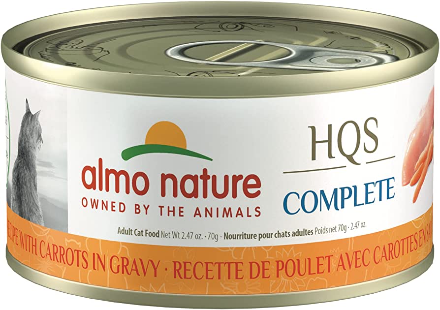 Almo Nature HQS Complete Chicken & Carrot Cat Can (70g) - Tail Blazers Etobicoke