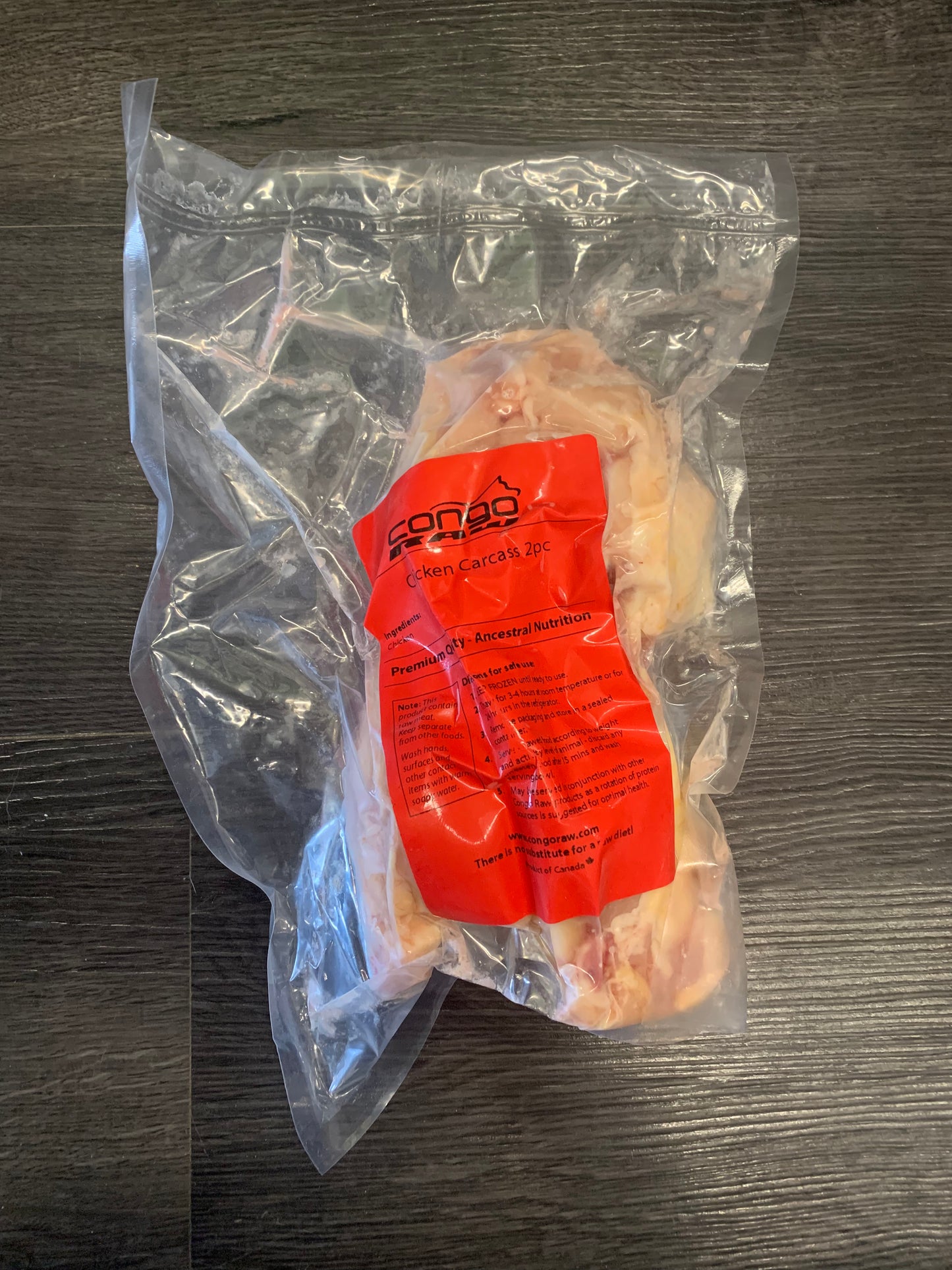 Congo 1-2pc Chicken Carcass (1.25lb) - Tail Blazers Etobicoke