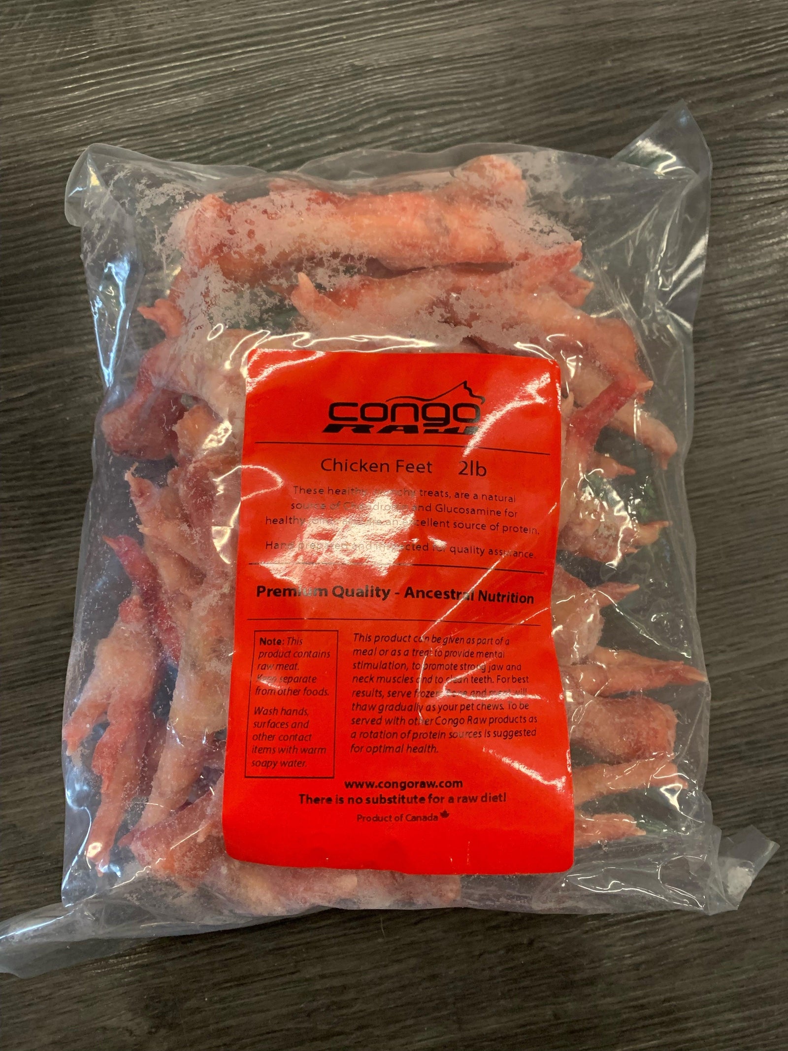 Congo Chicken Feet (2lb) - Tail Blazers Etobicoke