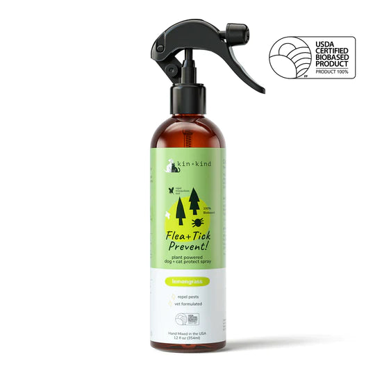 KIN+KIND OUTDR SHIELD SPRAY LEMNGR 12OZ - Tail Blazers Etobicoke