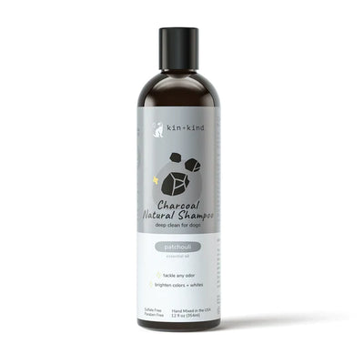 KIN+KIND CHARCOAL SHAMPOO 12OZ - Tail Blazers Etobicoke