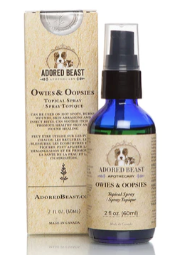 Adored Beast Owies & Ooopsies Topical Spray (60 mL) - Tail Blazers Etobicoke