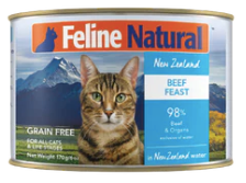 Feline Natural Beef Feast Cat Can (6oz) - Tail Blazers Etobicoke