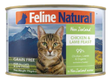 Feline Natural Chicken & Lamb Feast Cat Can (6oz)