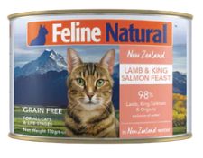 Feline Natural Lamb & Salmon Feast Cat Can (6oz)