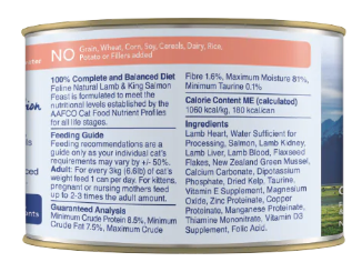 Feline Natural Lamb & Salmon Feast Cat Can (6oz) - Tail Blazers Etobicoke