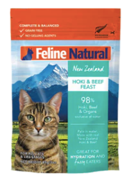 Feline Natural Beef & Hoki Feast Cat Pouch (3oz) - Tail Blazers Etobicoke