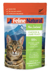 Feline Natural Chicken & Lamb Feast Cat Pouch (3oz) - Tail Blazers Etobicoke