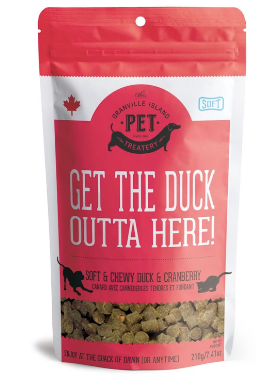 Granville Get The Duck Outta Here Chewy Duck Treat (175g) - Tail Blazers Etobicoke