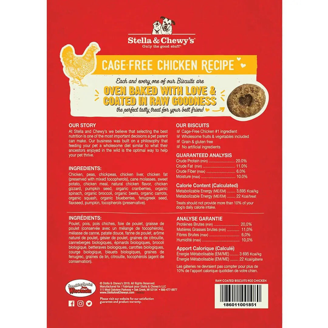 Stella & Chewy's Raw Coated Biscuit Chicken - Tail Blazers Etobicoke