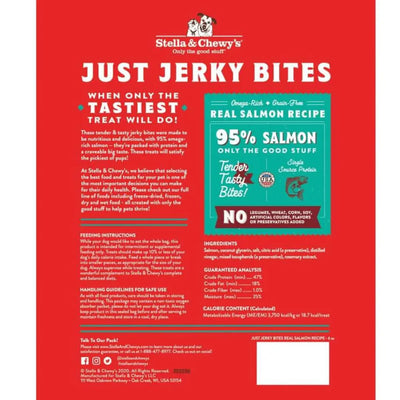 STELLA JUST JERKY BITES SALMON 6OZ - Tail Blazers Etobicoke